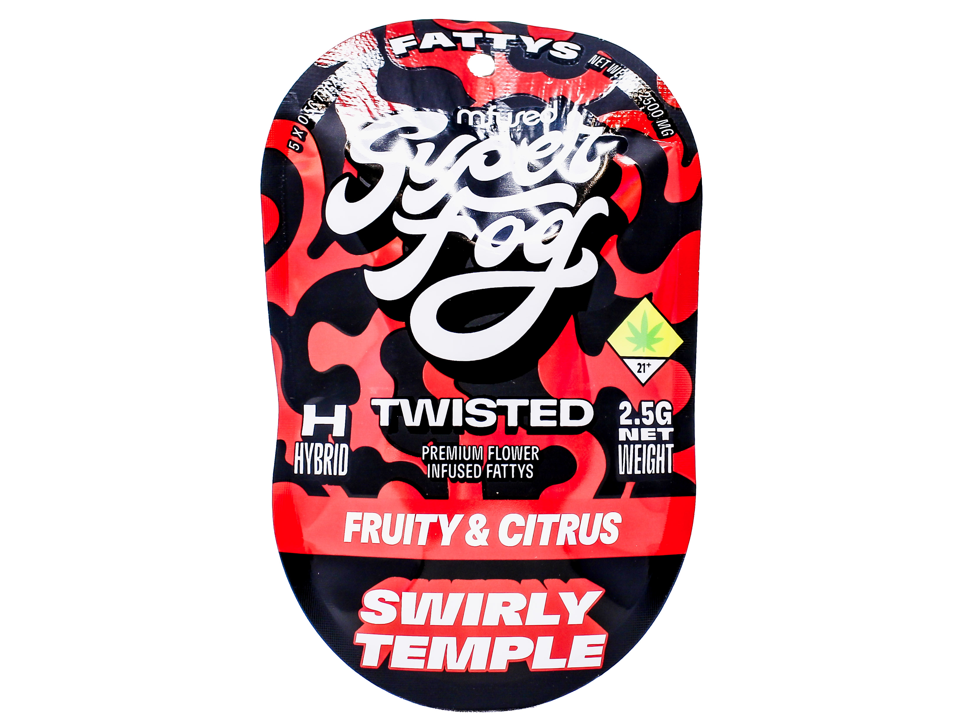 Photograph of product: MFD Swirly Temple Infused Preroll 5pk 46727