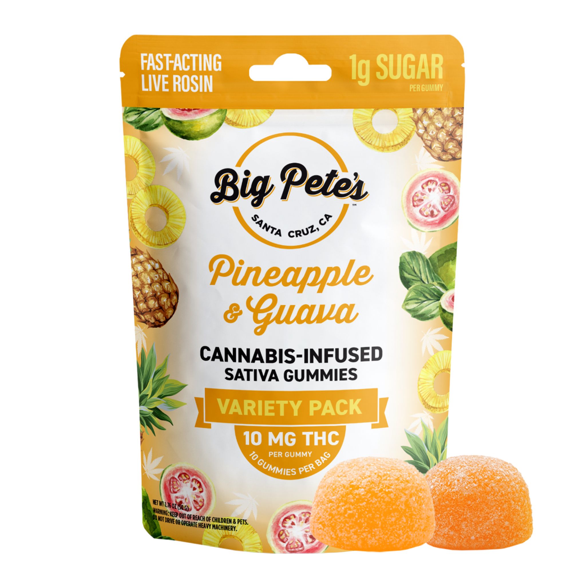 Photograph of product: PINEAPPLE & GUAVA - LOW SUGAR
