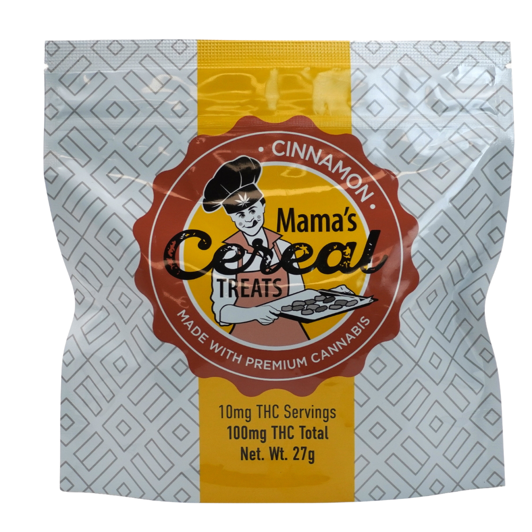 Photograph of product: Mama's Cereal Treat | Cinnamon | 100mg [#91]