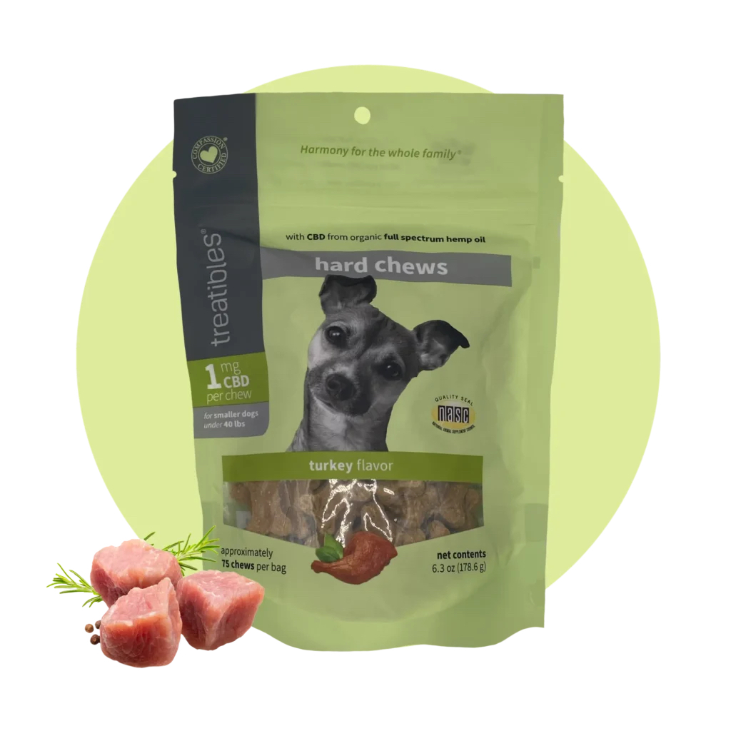 Photograph of product: Treatibles Turkey Calm Small Hard Chew