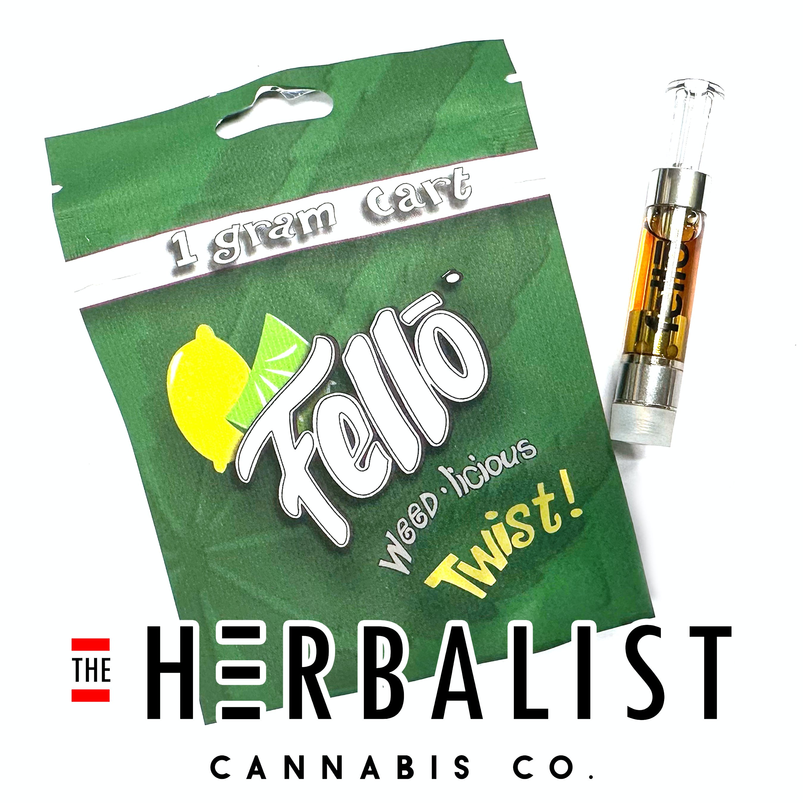 Photograph of product: Fello Cart 1g Lemon Twist