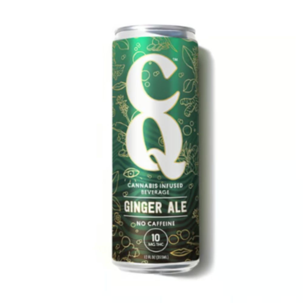 Photograph of product: CQ | Ginger Ale 12oz | 100mg