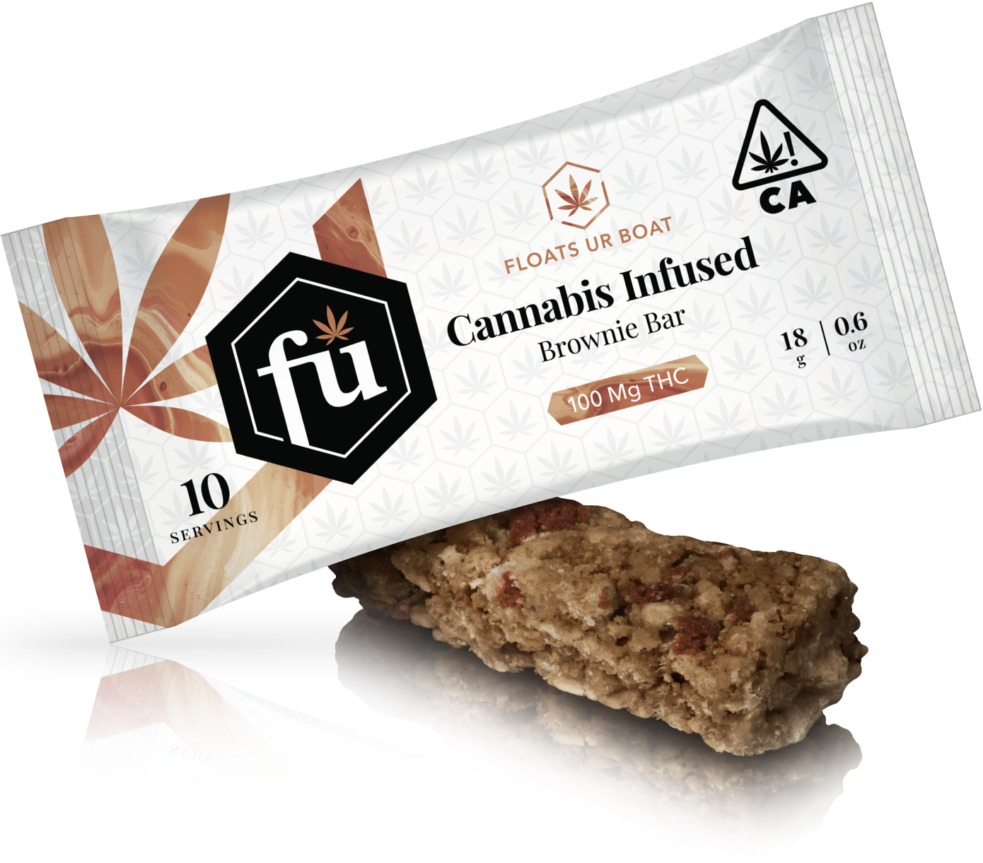 Photograph of product: Mini Brownie Bar 100mg