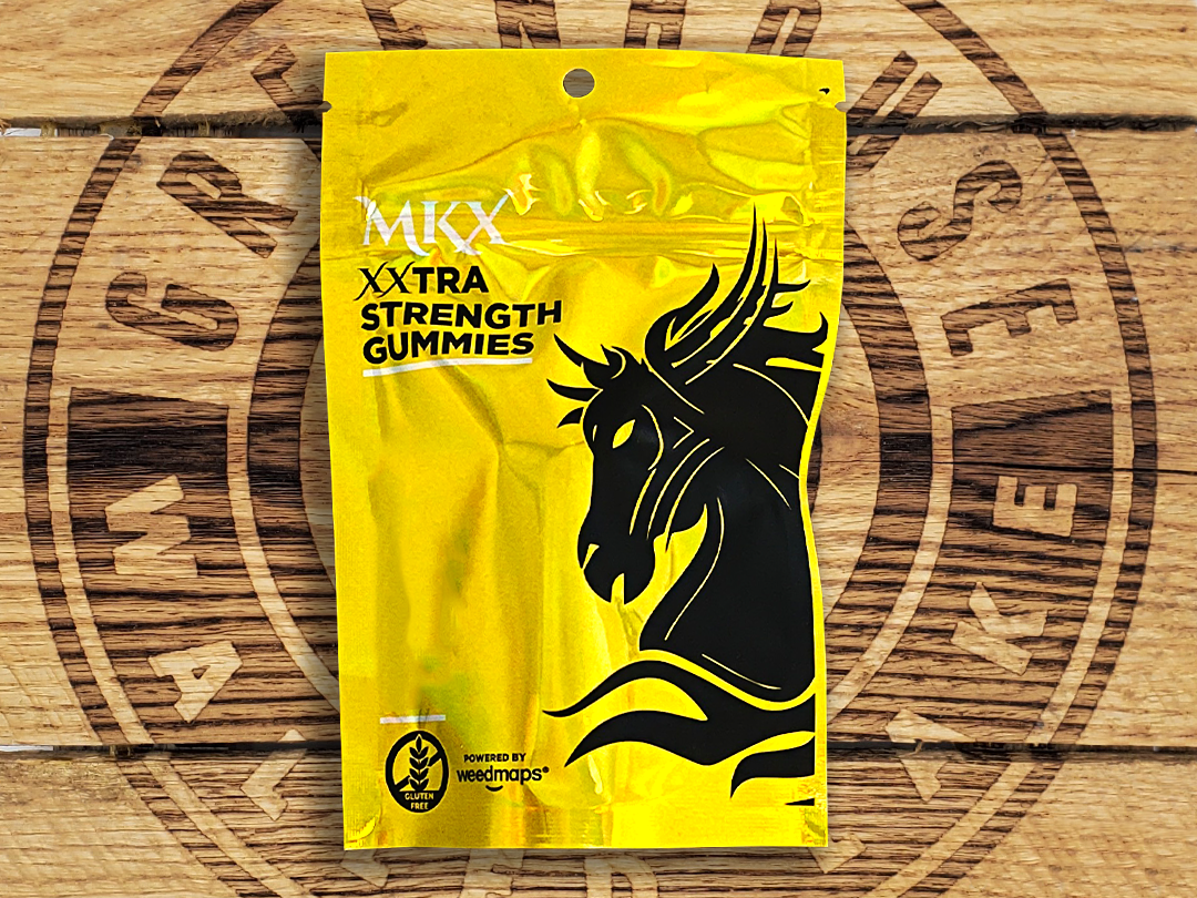 Photograph of product: MKX | Blazin Blue Razzberry Gummies | 200mg