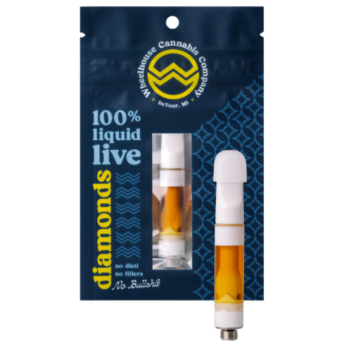 Photograph of product: Wheelhouse Snowball Live Resin 510 Cart 1g