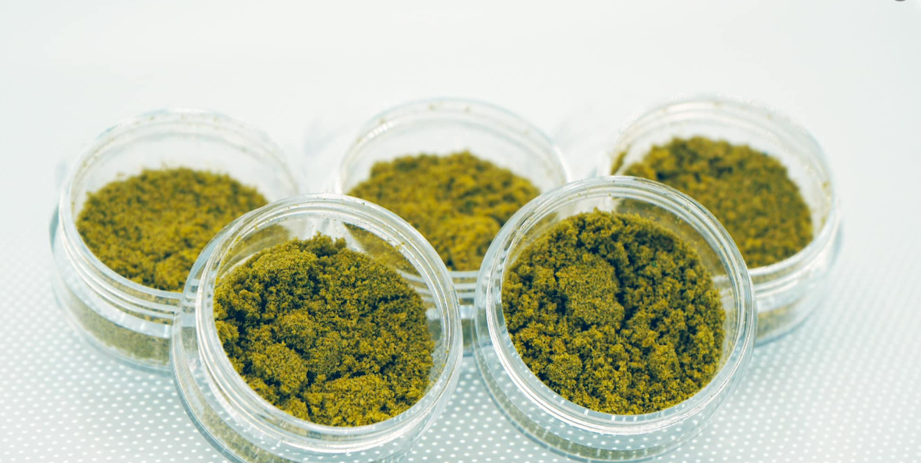 Photograph of product: Fire Dept - Kief - Lemon Cherry Gelato Hybrid
