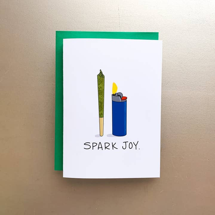 Photograph of product: Card - Spark Joy