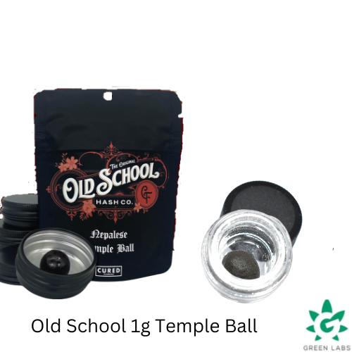 Photograph of product: (REC) The Original Old School au chocolat Co. - 1g Temple Ball - GSC (Oui'd)