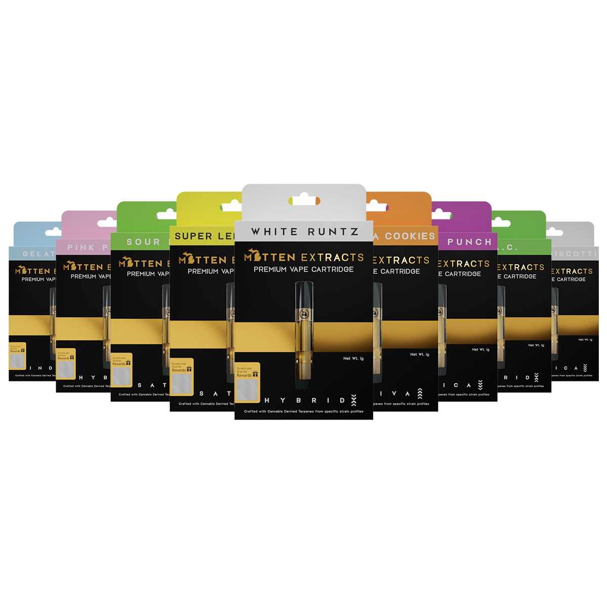 Photograph of product: AU Mitten: Tropicana Cookies Cart (Oui'd)
