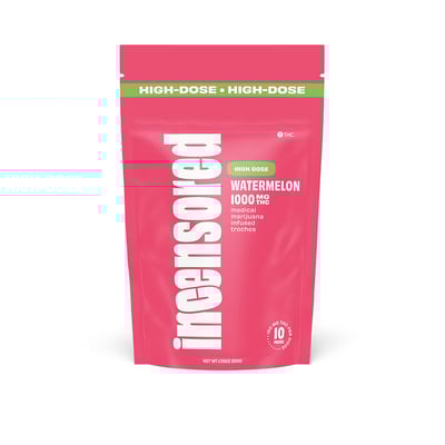 Photograph of product: 10ct/100mg Troches (Watermelon)