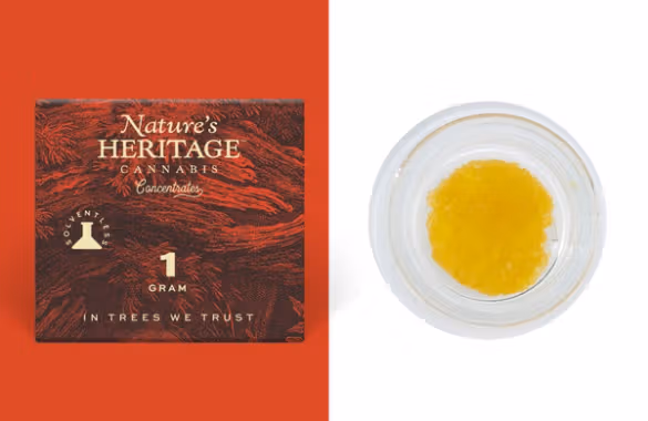 Photograph of product: Nature's Heritage - Chem Fruit - Live Jam - 1g