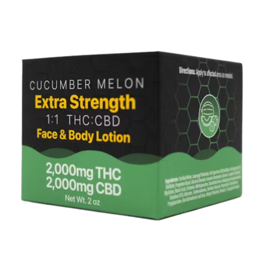 Photograph of product: Lit Labs - 2,000mg 1:1 TH-oui Lotion - Cucumber Melon