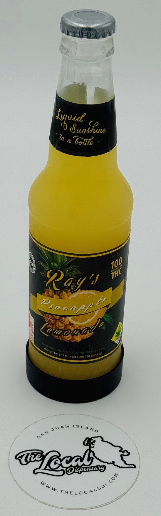 Photograph of product: Pineapple Lemonade 100mg TH-oui 12oz