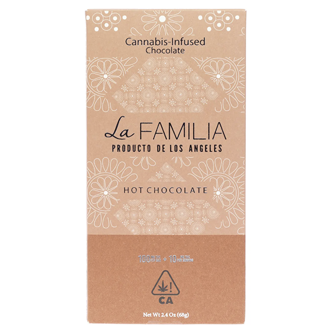 Photograph of product: Hot Chocolate Bar 100mg