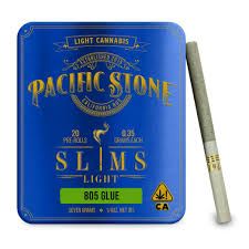 Photograph of product: [Pacific Stone] Preroll 20 Pack Slims Light - 7g - 805 Glue (H) - 