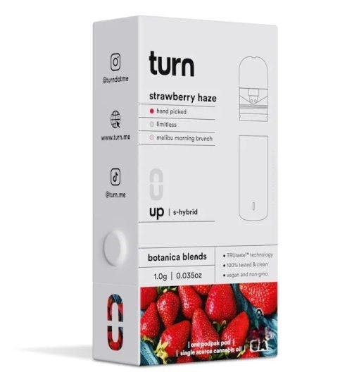 Photograph of product: 1000mg Strawberry Haze Up Pod