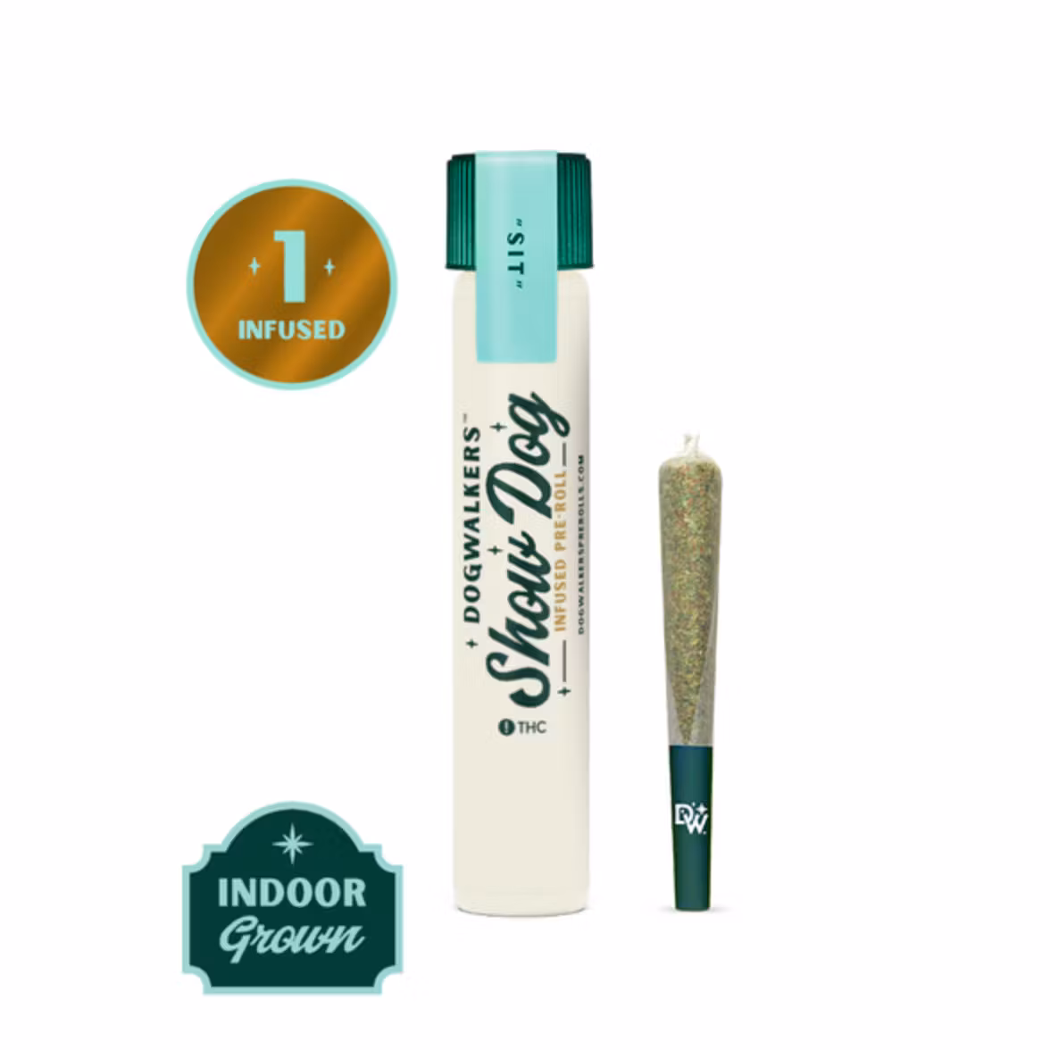 Photograph of product: Dogwalkers | Animal Face | 1g Infused Pre-Roll