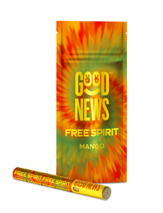Photograph of product: Free Spirit Mango All-in-One | Good News |