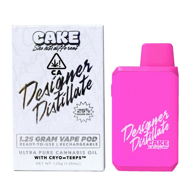 Photograph of product: Blackberry Dream (S) Designer Distillate 1.25g AIO - Blackberry Dream (S)