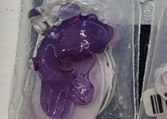 Photograph of product: Wearable Glass | Dichro Koi Pendant