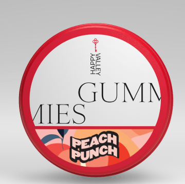 Photograph of product: Gummies | Peach Punch | 50mg Per Serving | 20 Servings