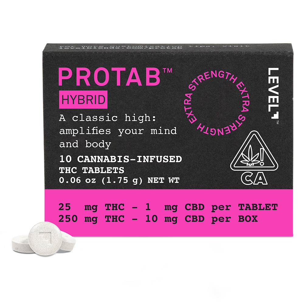 Photograph of product: 10ct/25mg ProTab (Hybrid)