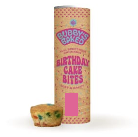 Photograph of product: Birthday Cake Bites [10mg TH-oui] || Bubby's Baked