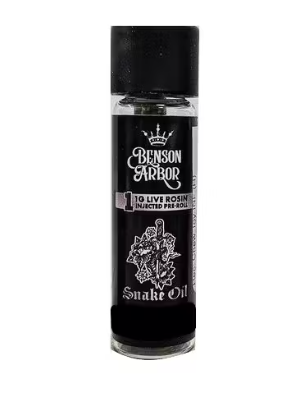 Photograph of product: Infused Joint - 1g Live Rosin Benson Arbor Snake Oil - Orange Fire