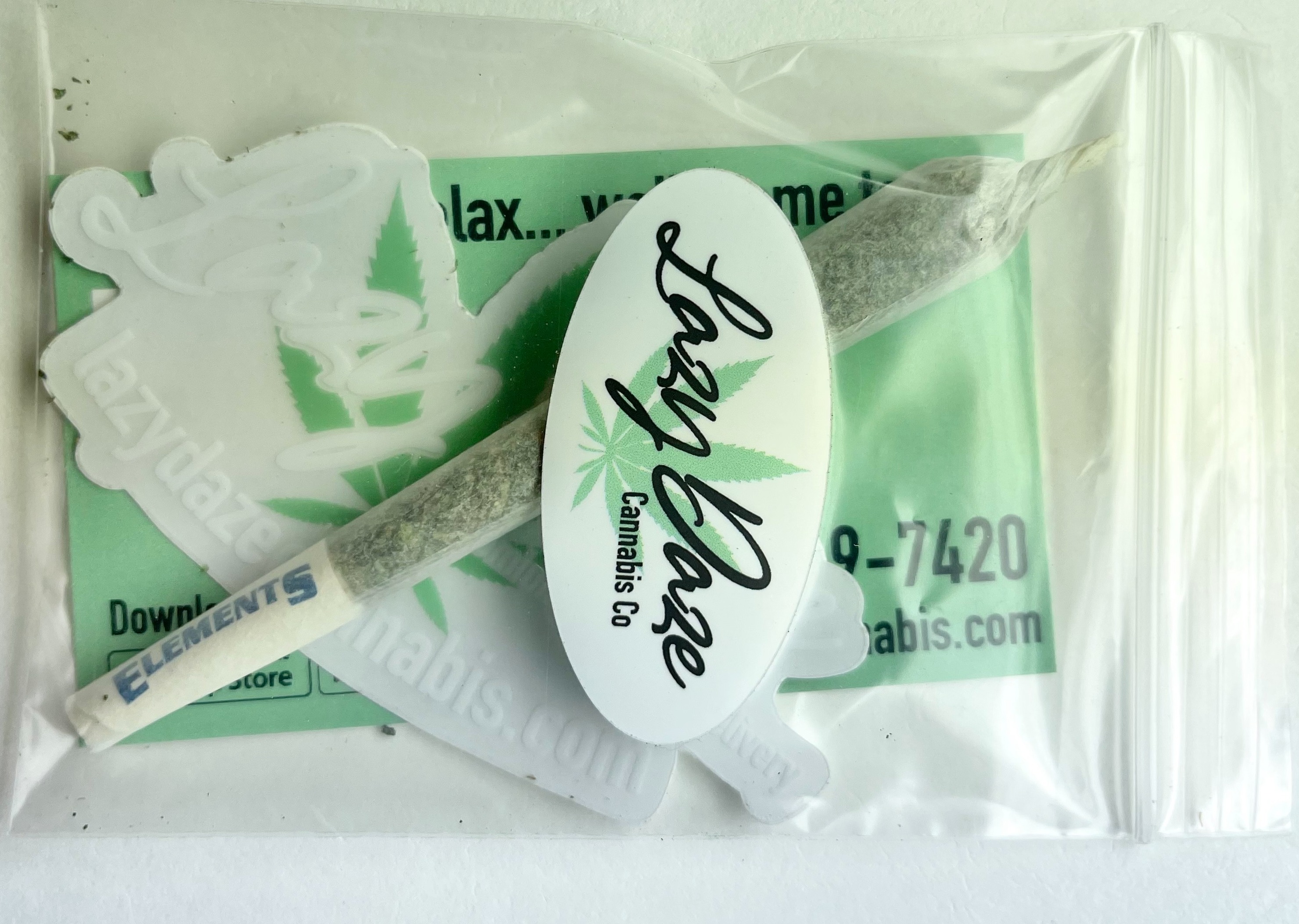Photograph of product: 1g pre-roll