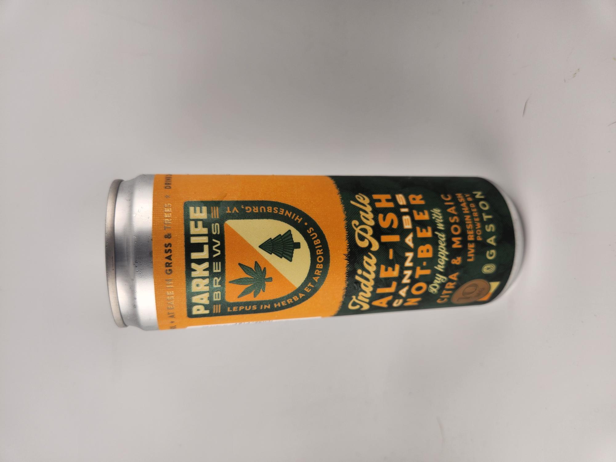 Photograph of product: Park Life Brews- India Pale Ale-ish Oui'd Not-Beer