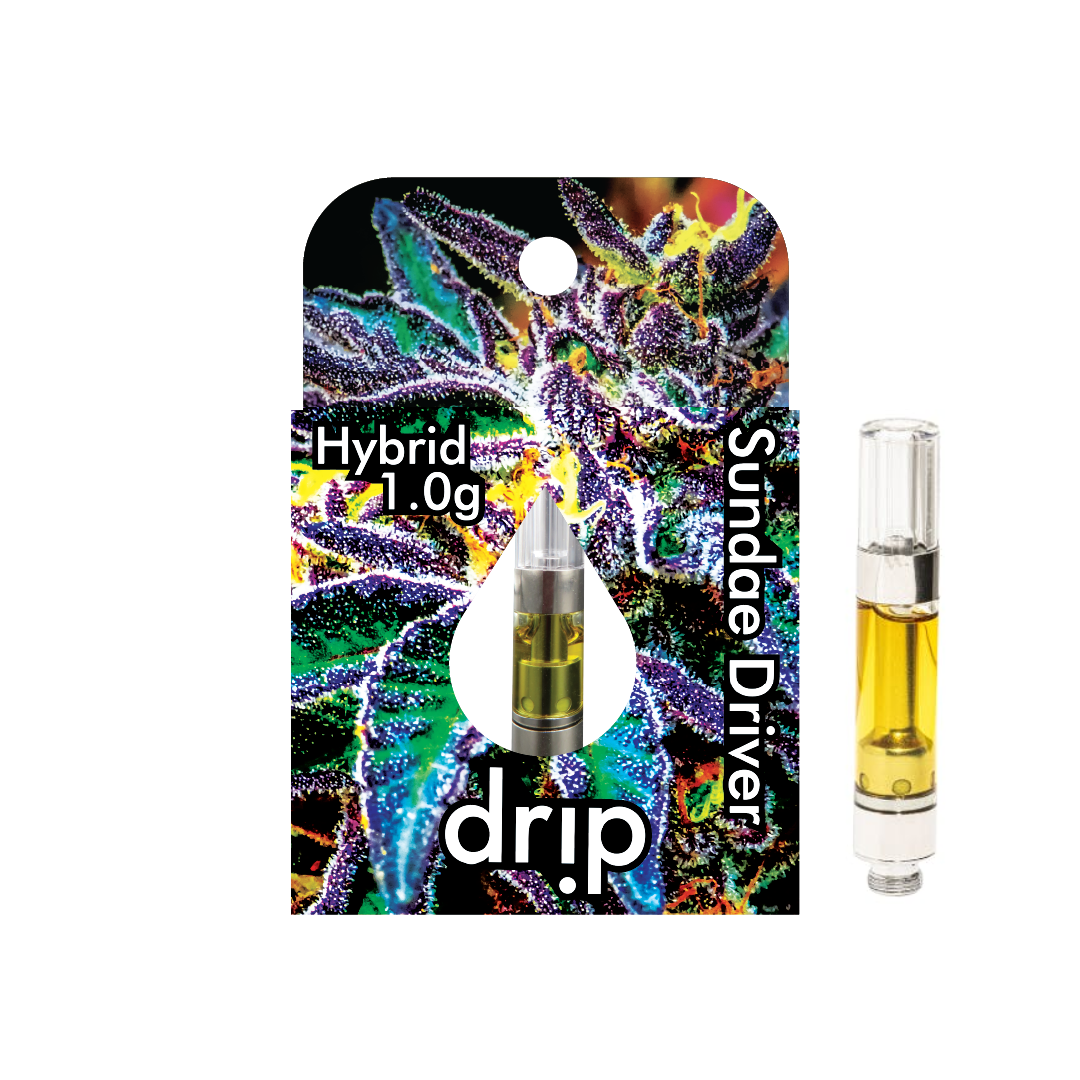 Photograph of product: Drip | Sundae Driver Distillate Cartridge | 1g