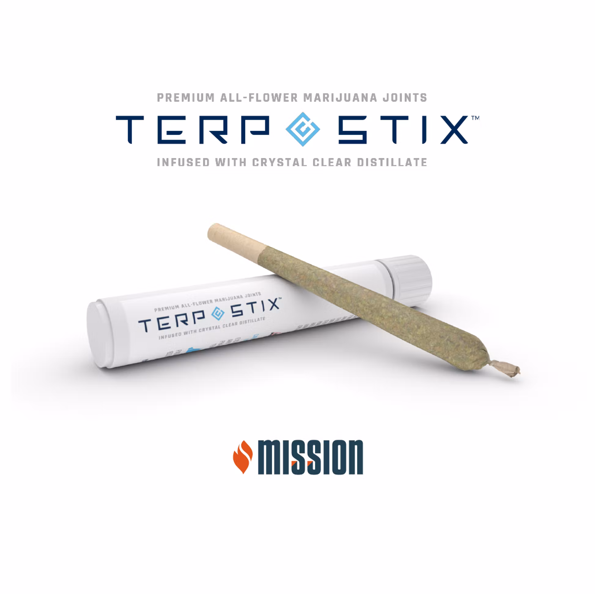 Photograph of product: White Widow Live Diamonds Infused Pre-Roll | 1g
