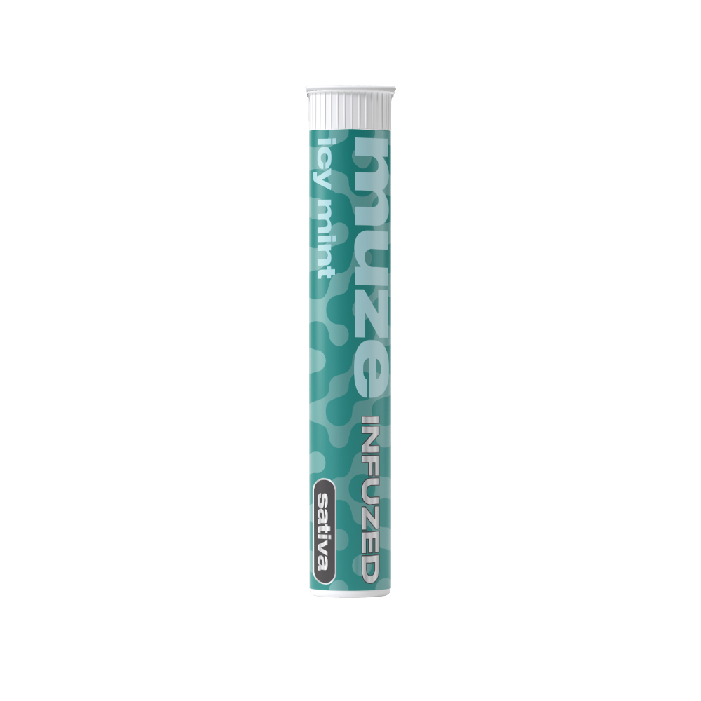 Photograph of product: muze - Infuzed Pre-roll 1.4g (2 x .7g) - Icy Mint