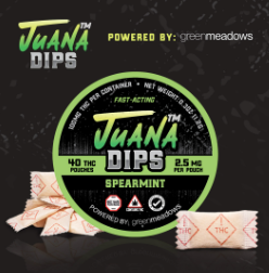 Photograph of product: Spearmint | TH-oui Pouches | 2.5mg | 40ct | 100mg