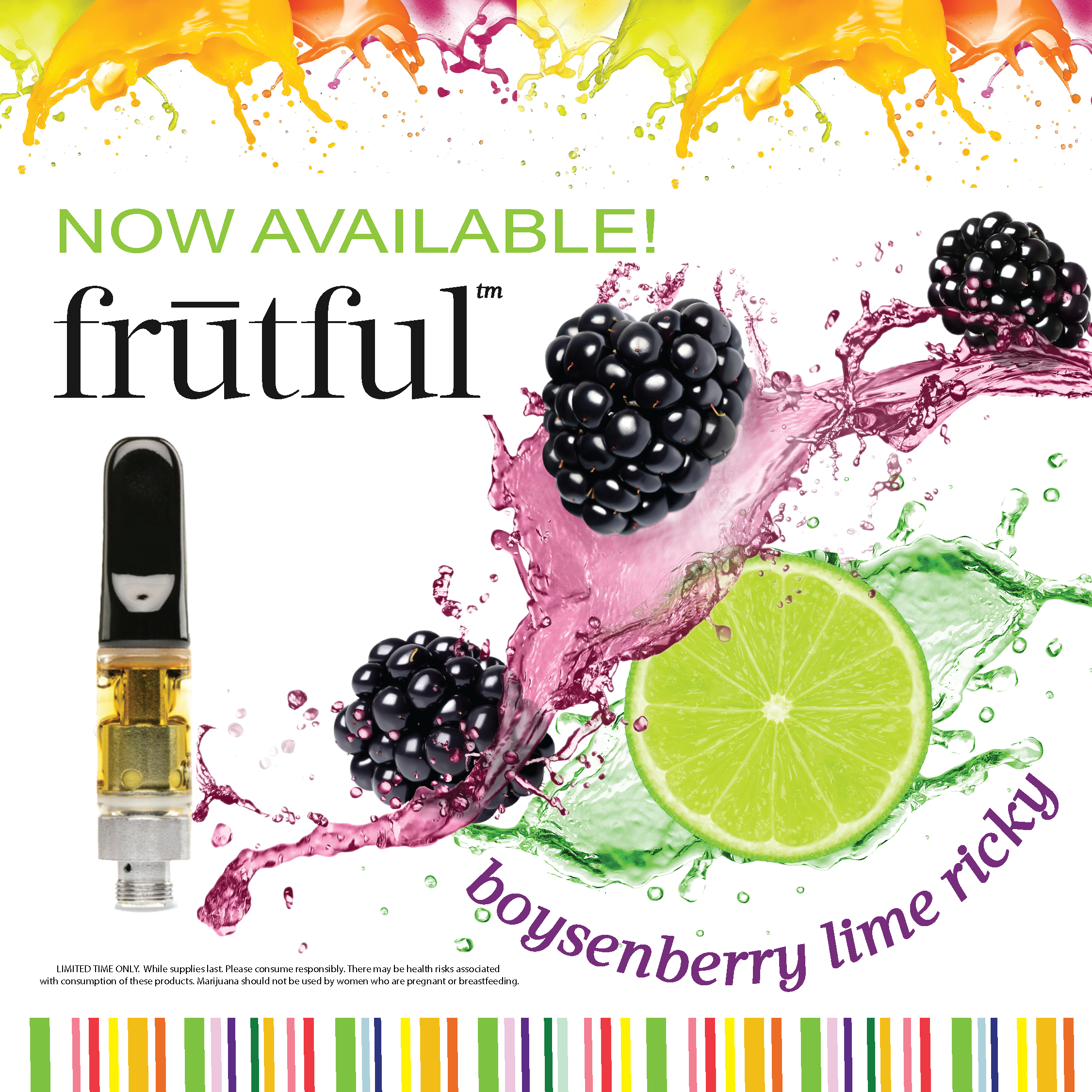 Photograph of product: Black Label - Royal Blackberry - .510 Vape Carts - Hybrid - 1g