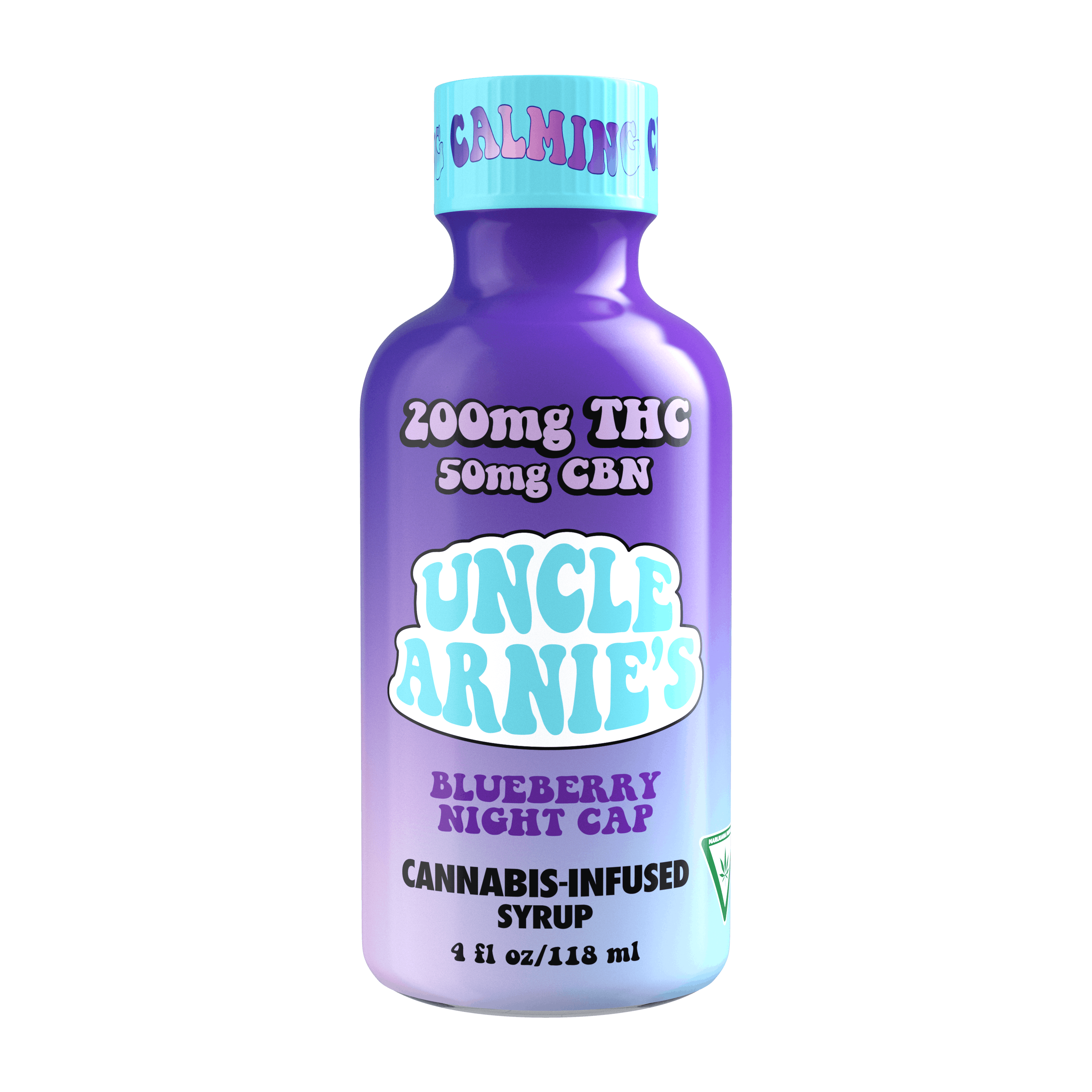Photograph of product: (AU) BLUEBERRY NIGHT CAP - 50MG CBN + 200MG TH-oui SYRUP