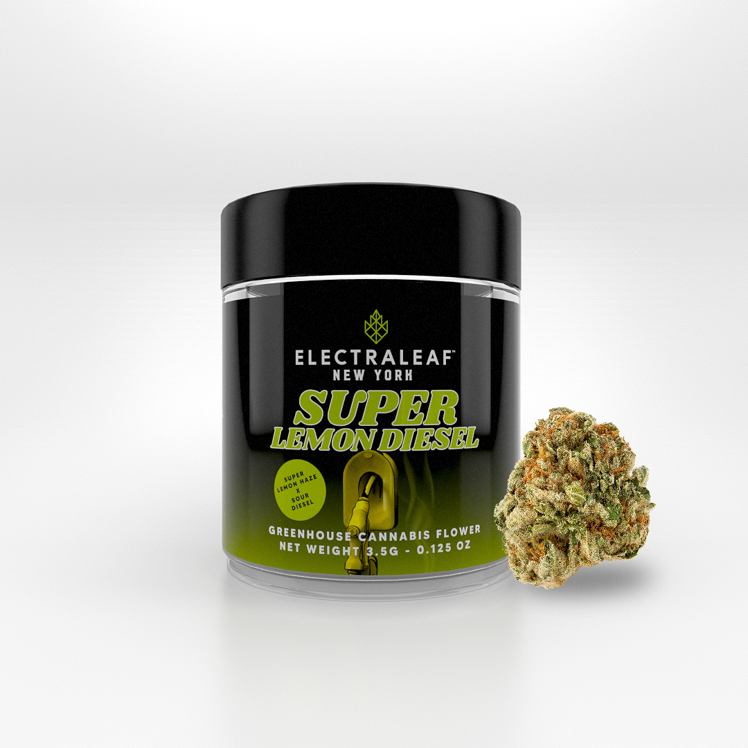Photograph of product: Electraleaf-Flower Jar 3.5g-Super Lemon Diesel