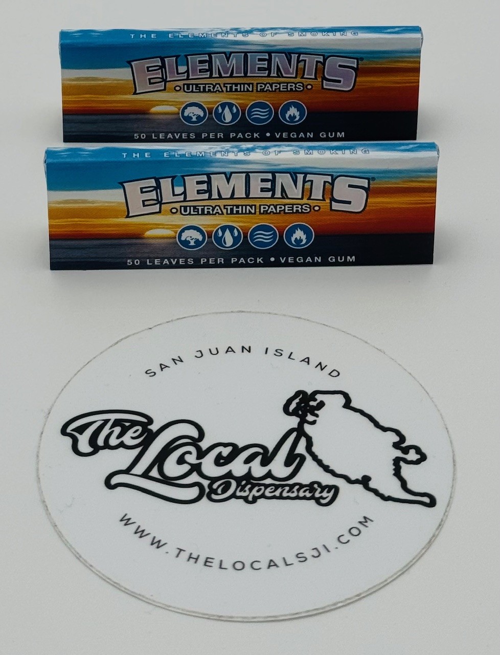 Photograph of Product: Elements Ultra Thin Rice Rolling Papers