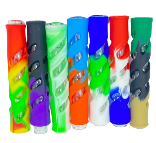 Photograph of product: OG Glass Chillum W/Silicone - 3.5"