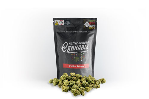Photograph of product: NNC - Premium Flower - Cadillac Rainbow - 3.5g