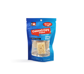 Photograph of product: Canna Crispy | Original Crispy Treat Oui'd | 100mg Single