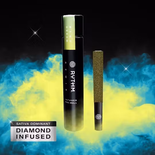 Photograph of product: Rythm | Single | Infused | 1g | Watermelon Z | Oui'd Dominant
