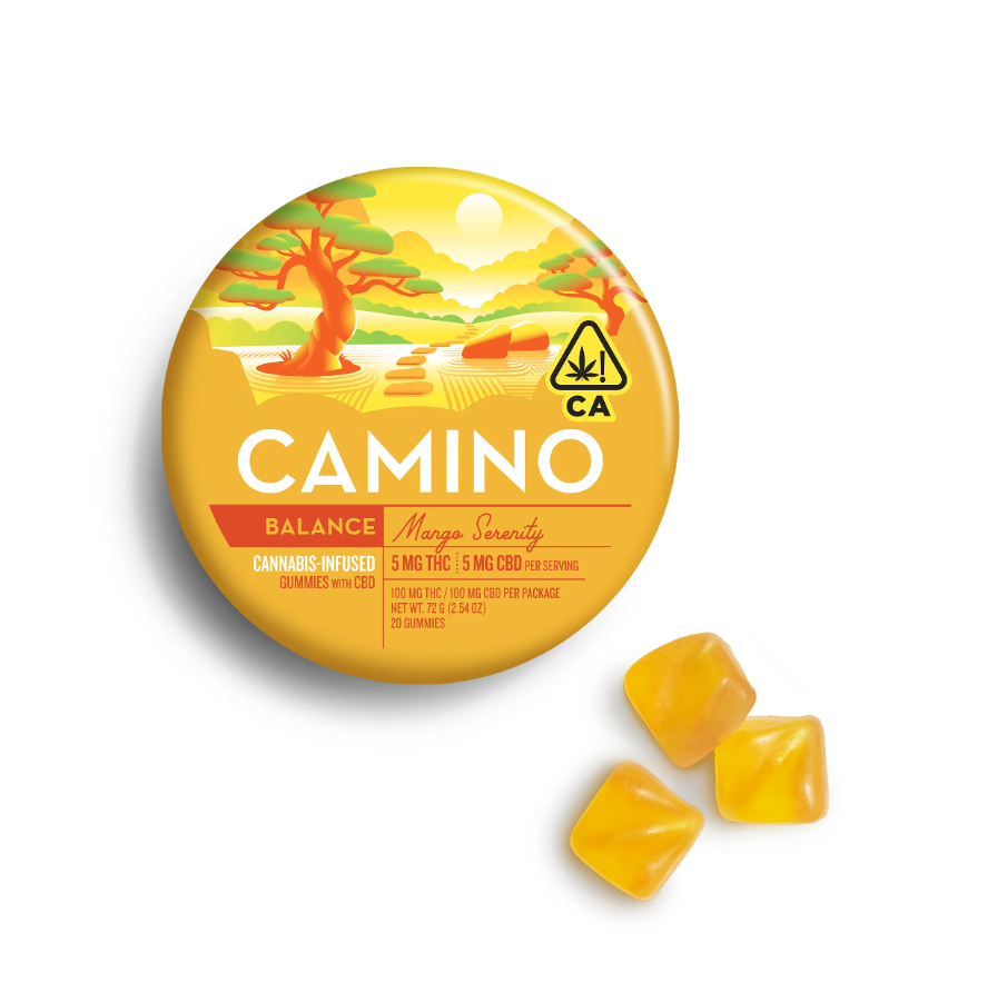 Photograph of product: Mango 1:1 (THC:CBD) | Gummies | 100mg