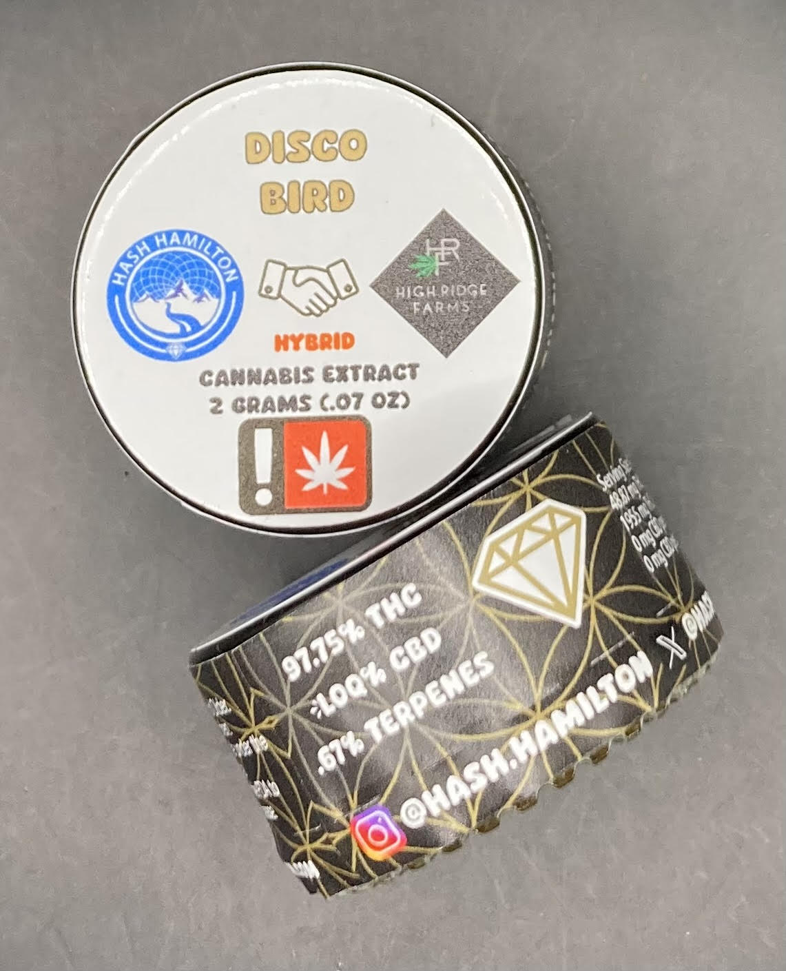 Photograph of product: au chocolat Hamilton x Essentials Chili Piss Diamonds