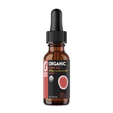 Photograph of product: Green Gruff Organic Hemp Oil Salmon Flavor (CBD) 30mL