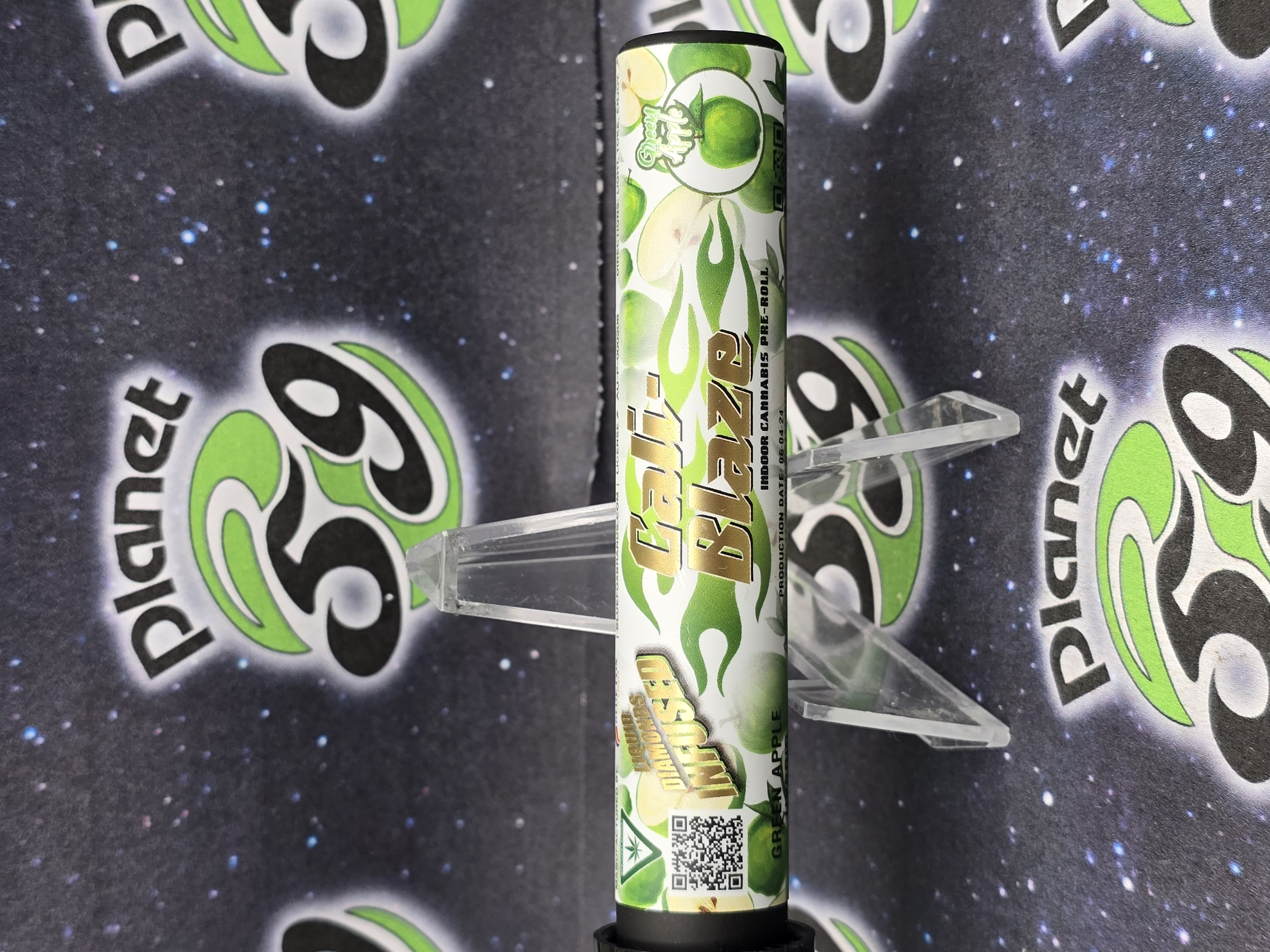 Photograph of product: Cali Blaze | Green Apple Infused Preroll