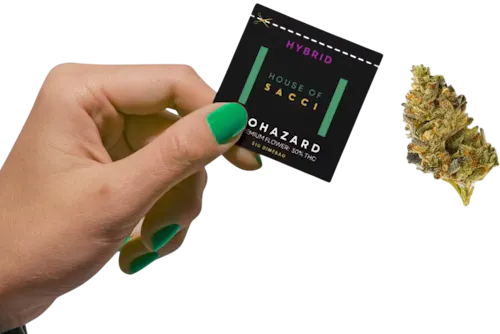 Photograph of product: House of Sacci Dimes Biohazard 30% Hybrid .7g
