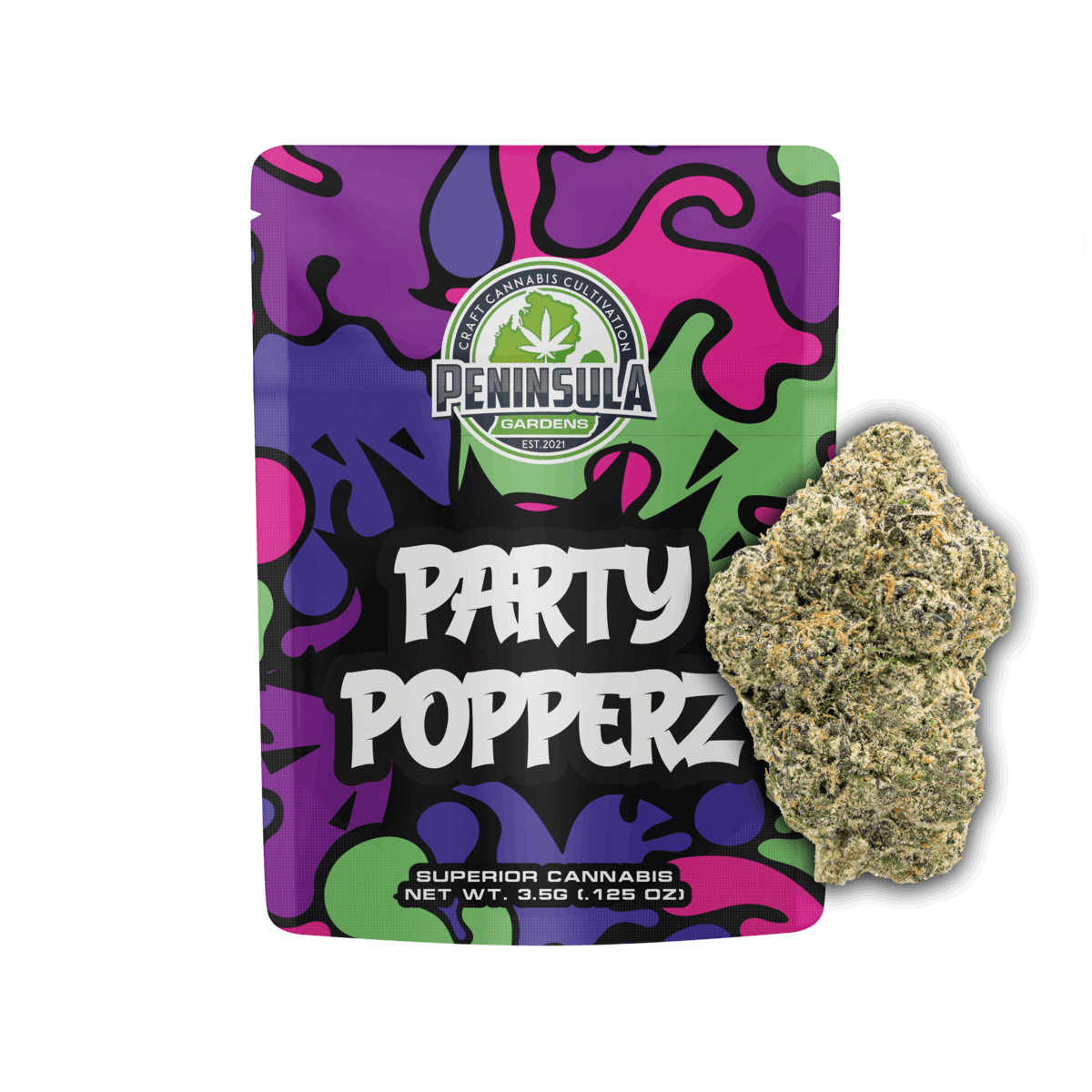 Photograph of Product: Party Poppers - 3.5g
