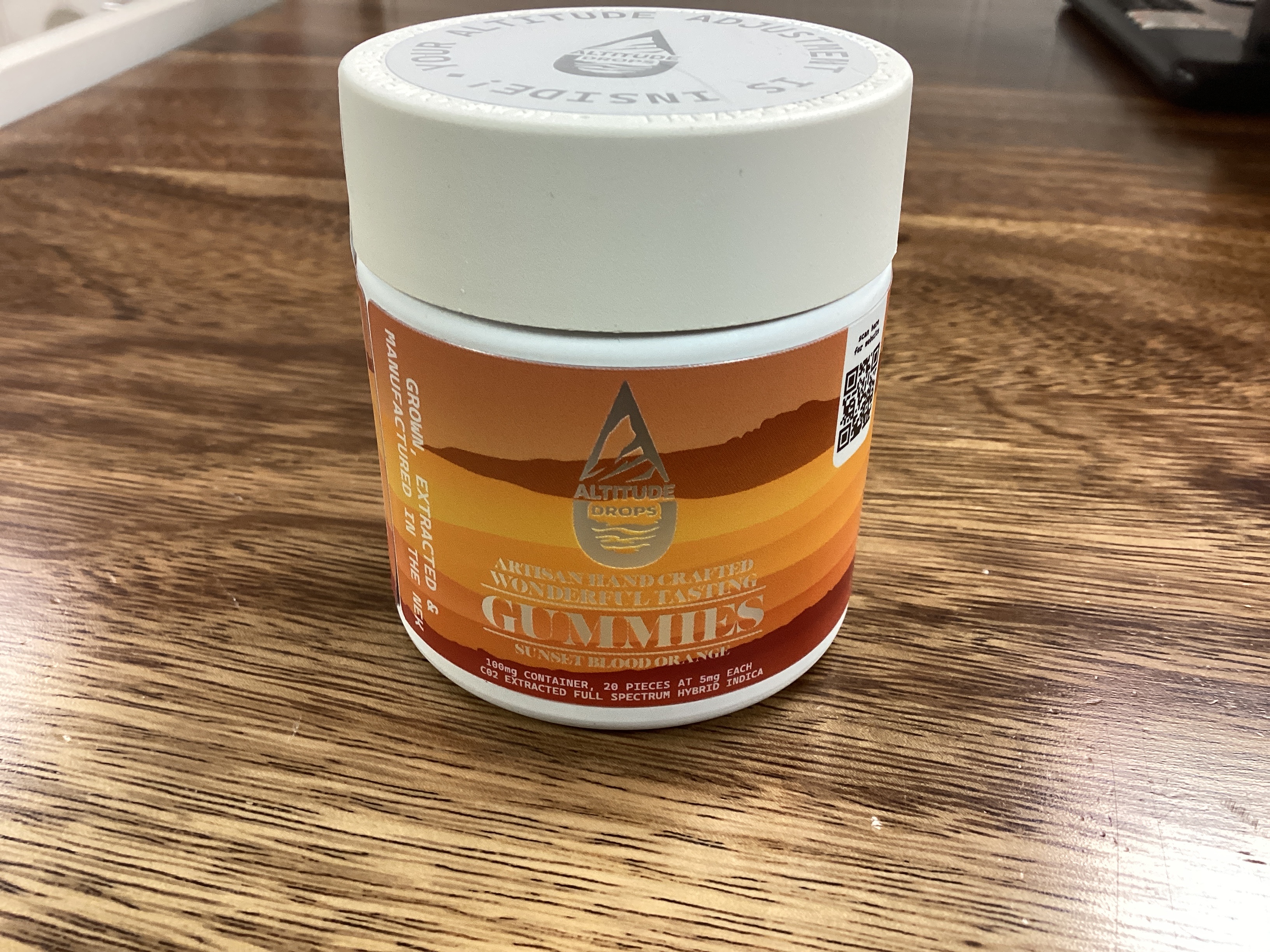 Photograph of product: Artisan Hand-Crafted Gummies - Sunset Blood Orange