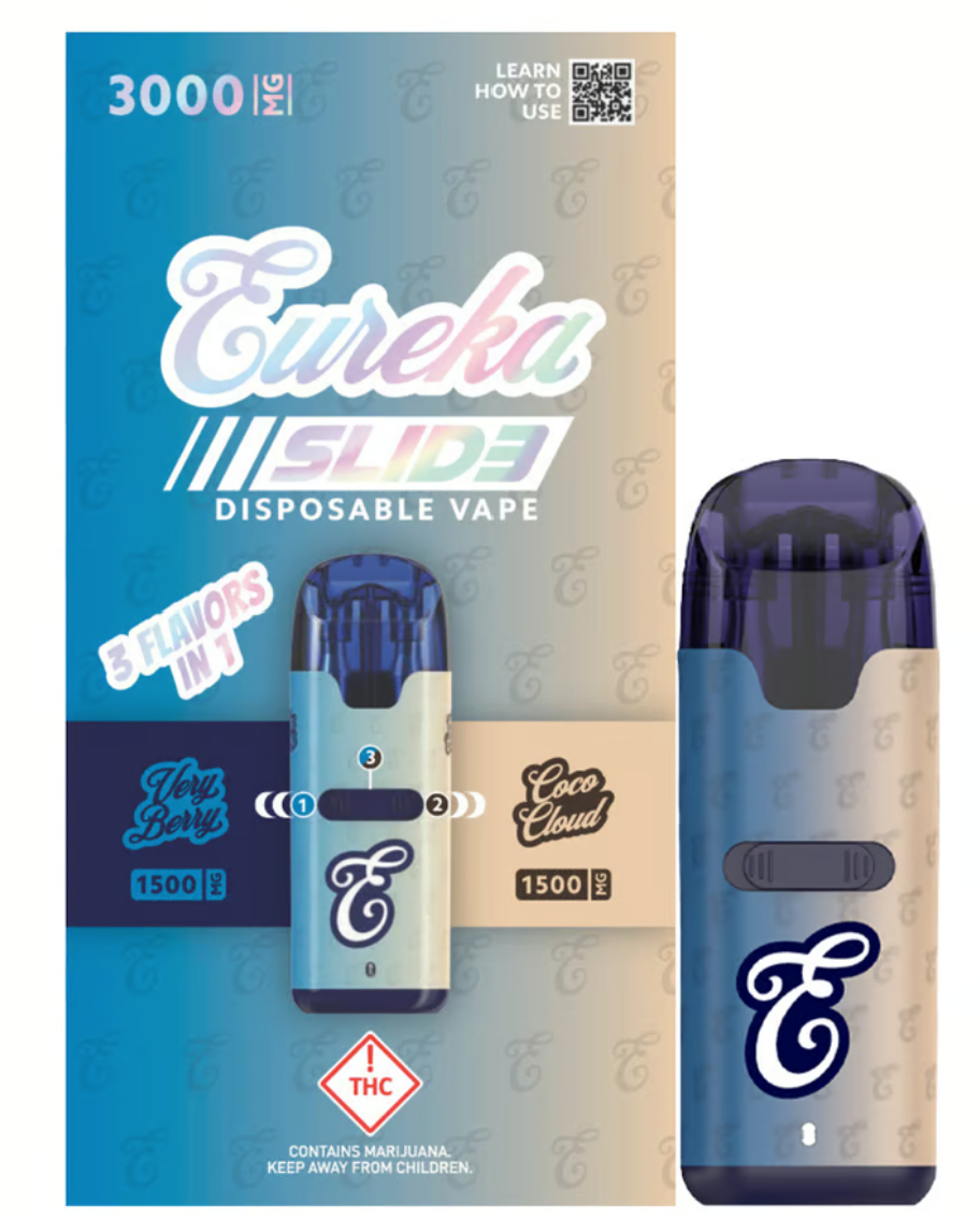 Photograph of product: Eureka | 3g Slide Fusion Very Berry Coco Cloud